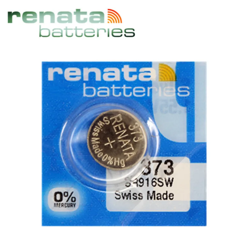 1 шт. часы с оксидом серебра renata 373 SR916SW 916 1,55 V renata 373 renata 916 батарея