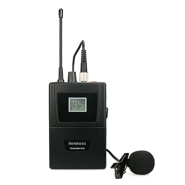 Retekess T126 нательный передатчик петличный микрофон РЧ беспроводной Конференц-Системы синхронный перевод для конференц-зала F9418