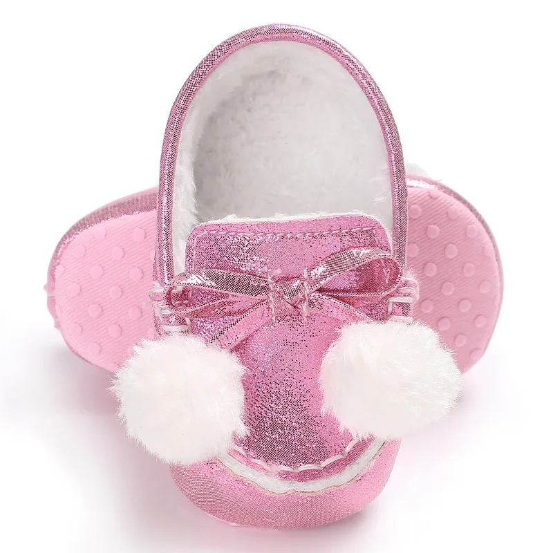 Обувь для маленьких девочек из искусственной кожи мокасины новорожденных первые