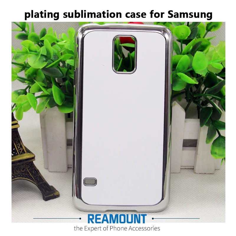 2D DIY сублимационный гальванический чехол для телефона Samsung S5 S6 edge PC с алюминиевым
