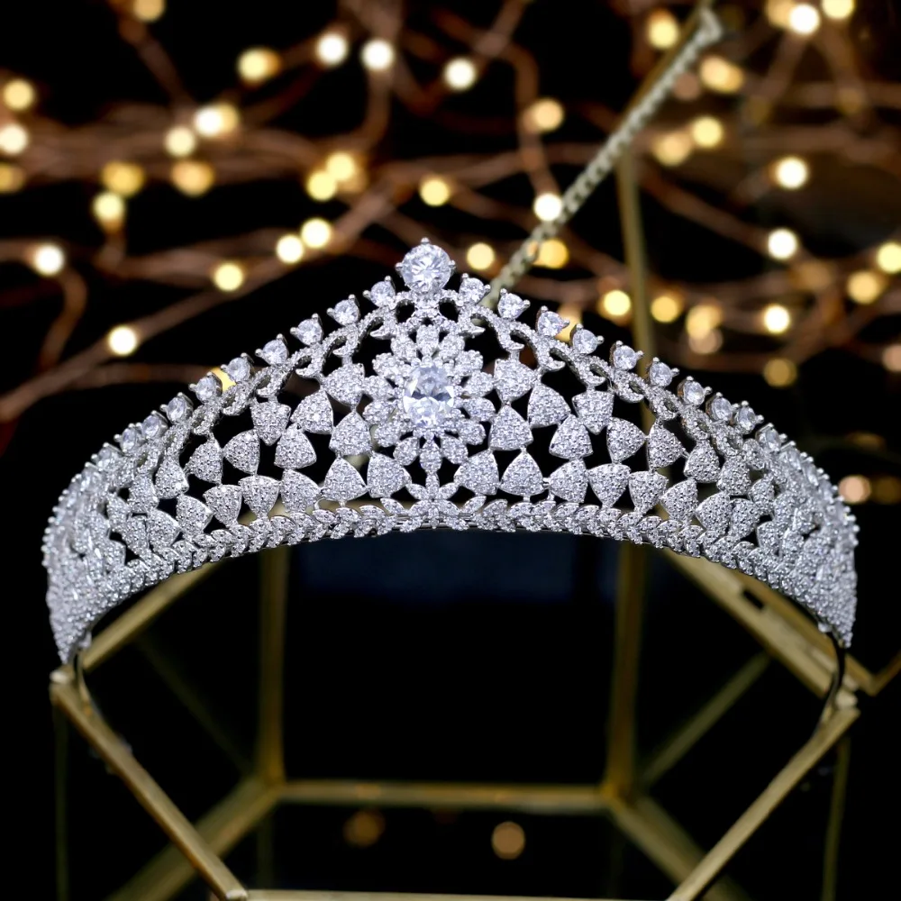 Тиара Свадебная с кристаллами для девочек | Украшения и аксессуары