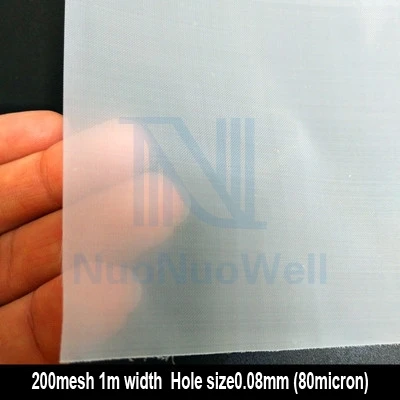 NuoNuoWell 1 м ширина 80-500Mesh пищевой нейлоновый сетчатый фильтр ткань DIY микрон вино пиво ПИВОВАРЕНИЕ чай фильтр с сеткой