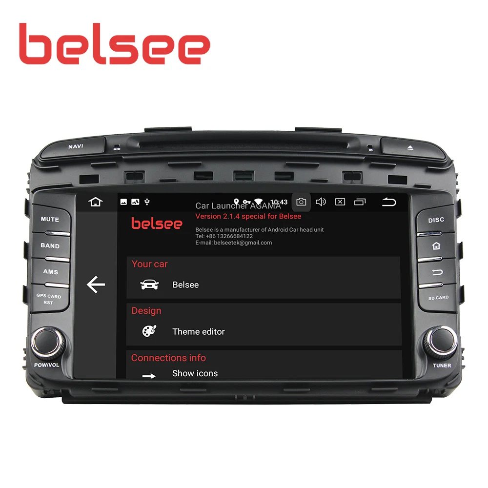 Belsee " ips экран Android 9,0 для Kia Sorento Автомагнитола 4 ГБ 8 ядерный стерео аудио gps навигационный блок Авторадио DVD
