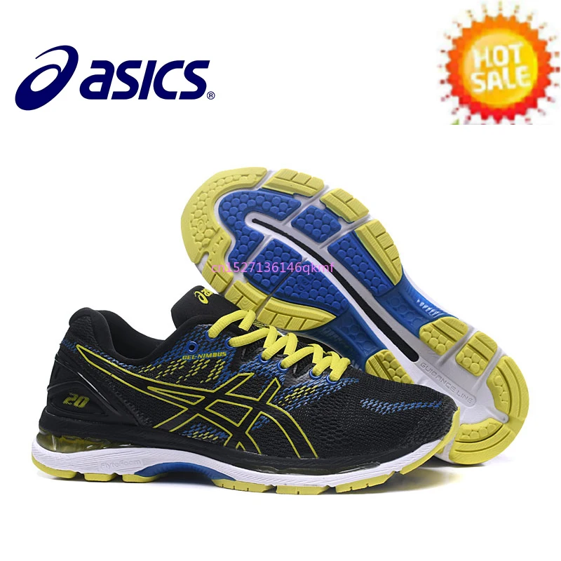 ASICS GEL-Nimbus 20 оригинальные мужские кроссовки для бега на открытом воздухе дышащая Спортивная обувь устойчивая обувь Asics мужские кроссовки