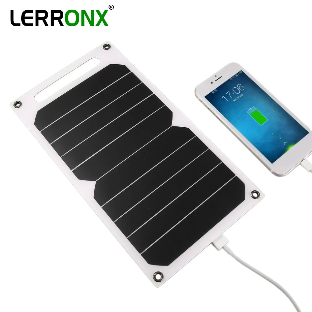 LERRRONX 10W 5V 1.2A Sunpower аварийное портативное солнечное зарядное устройство Панель