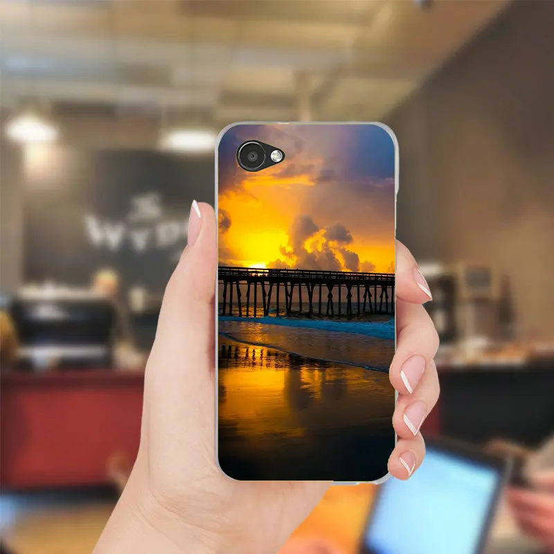 Закат Пирс Силиконовые Мягкий ТПУ Мобильные аксессуары для мобильного телефона