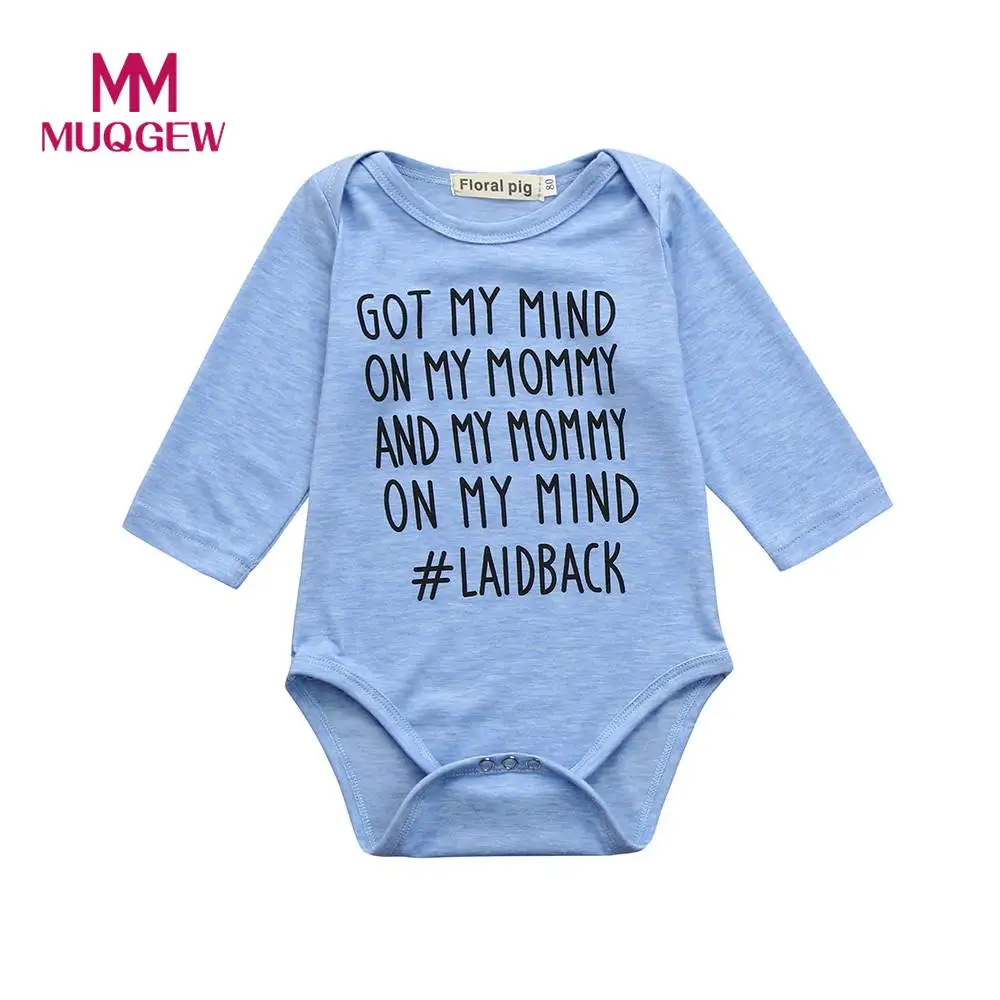 Muqgew/комбинезон для новорожденных мальчиков и девочек комбинезон с принтом в виде