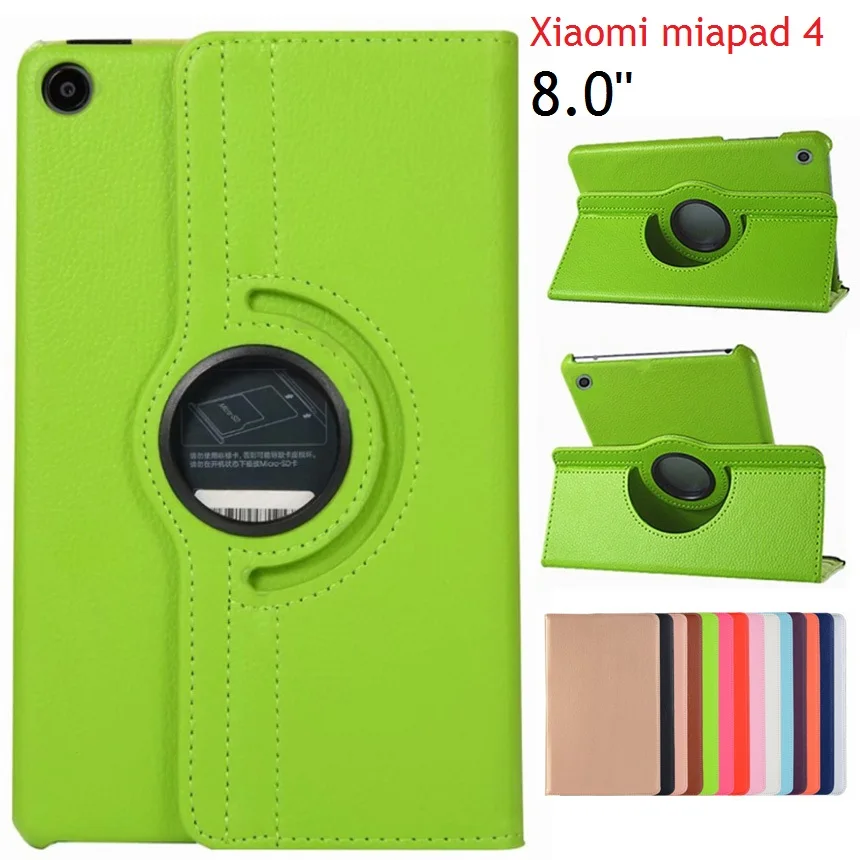Чехол для планшета с поворотом на 360 градусов Xiaomi MiPad 4 Mi Pad умный флип чехол из