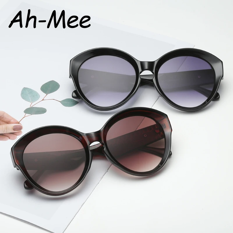 Солнцезащитные очки в винтажном стиле UV400 для мужчин и женщин овальные Роскошные