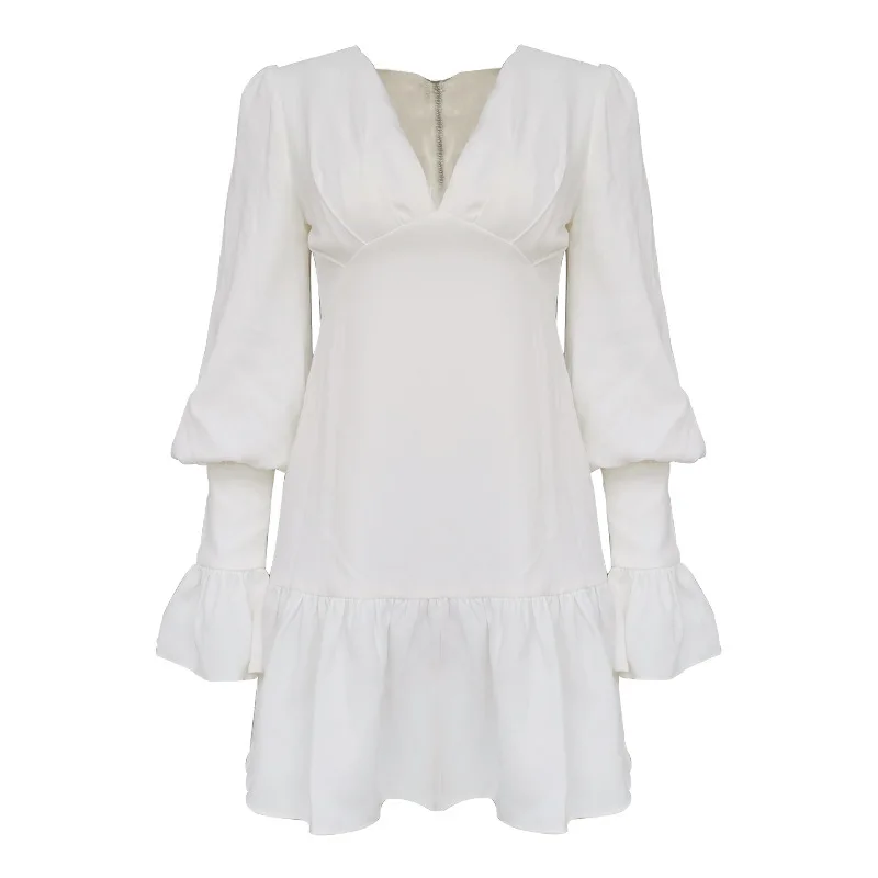 Высшее качество Парижская мода 2020 дизайнерское платье женское с длинным рукавом