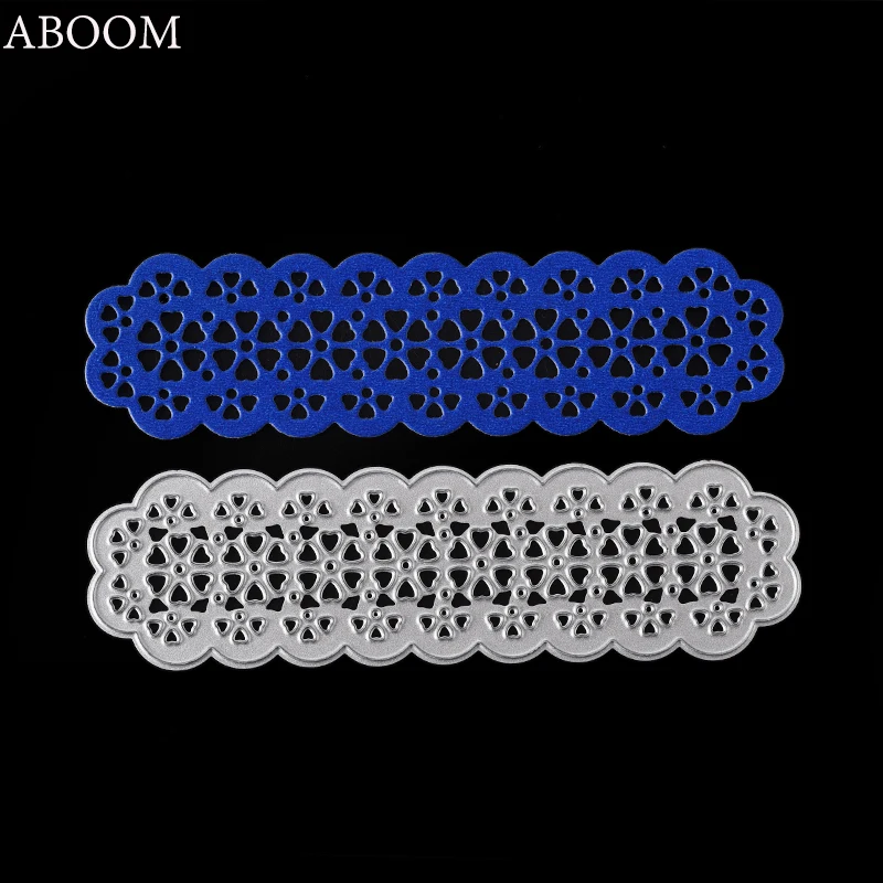 ABOOM Новинка 1 шт. маленькие сердца металлическая штампованная тисненая папка для