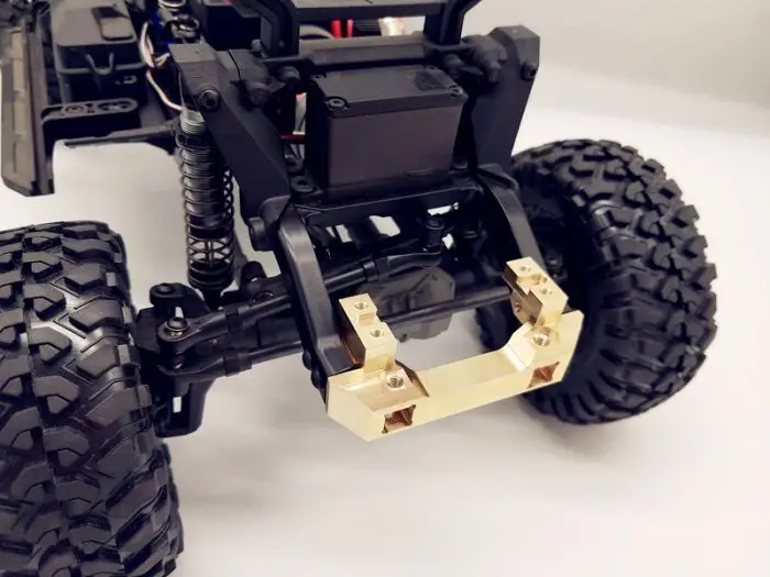 Держатель переднего бампера для Traxxas Золотое сервоприводное крепление 1/10 RC