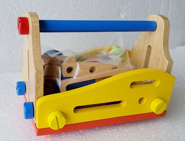 Новое поступление детский ящик для инструментов игрушки мальчиков головоломка