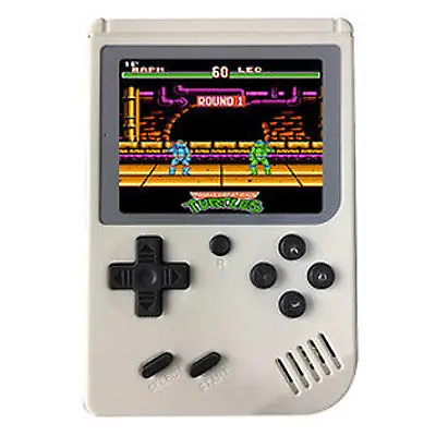 Белый Coolboy ретро мини 2 портативная игровая консоль эмулятор встроенные 168 игры видеоигры портативная консоль для FC - Цвет: Белый
