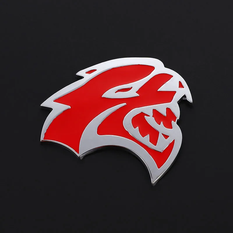 6.6cm Left Stickers 1 шт. эмблема-наклейка на автомобиль авто значок наклейки для Dodge SRT зарядное устройство Chrysler Jeep Grand Cherokee Wrangler аксессуары для стайлинга автомобилей - Название цвета: 6.6cm Left Stickers