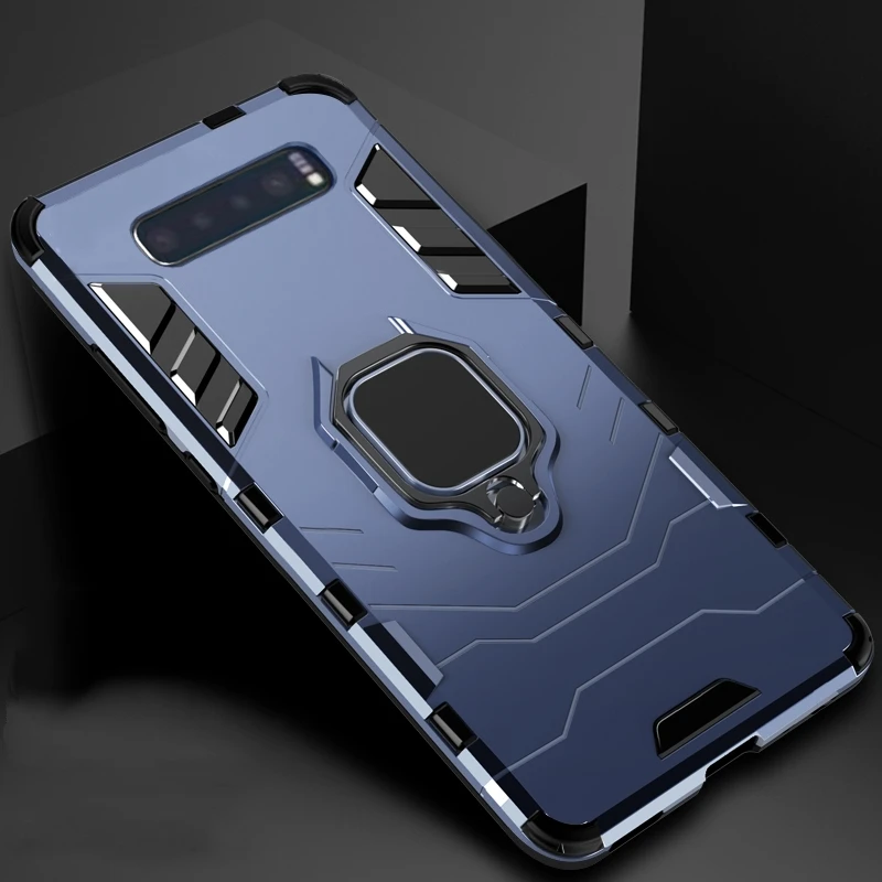 Для Samsung Galaxy S10 Plus S9 S8 S10e Note 9 A7 A9 2018 M30 M20 чехол с кольцом держатель Броня бампер