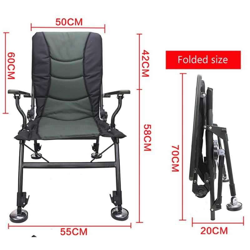 Специальный Европейский Стиль рыбалка стул многофункциональный складной Анти