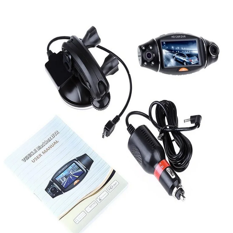 R310 мини Видеорегистраторы для автомобилей регистраторы 2 7 дюймов Full HD 1080p Двойной