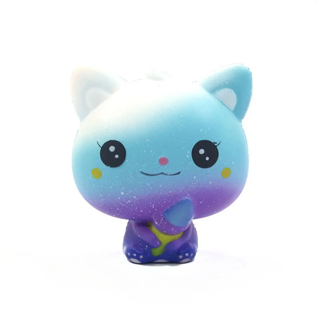 Jumbo Ice Cream Cat Slow Rising Stress Relief Galaxy Toy Squishy Collections Diy Products Rebound | Игрушки и хобби
