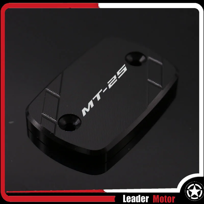 Black Logo MT-25 Для YAMAHA YZF-R3 YZFR3 YZF R3 YZF-R25 YZF R25 MT-03 MT-25 MT 03 MT 25 передний тормозной цилиндр Крышка Резервуара - Цвет: Black Logo MT-25