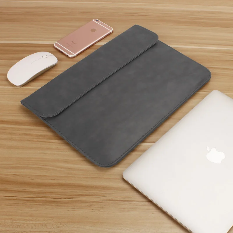 Dark gray Single BESTCHOI сумка для ноутбука Macbook Pro Air 11 13 15 чехол Для женщин Для мужчин Водонепроницаемый ноутбук чехол Обложка 12 13 13,3 14,1 15,4 дюймов - Цвет: Dark gray Single