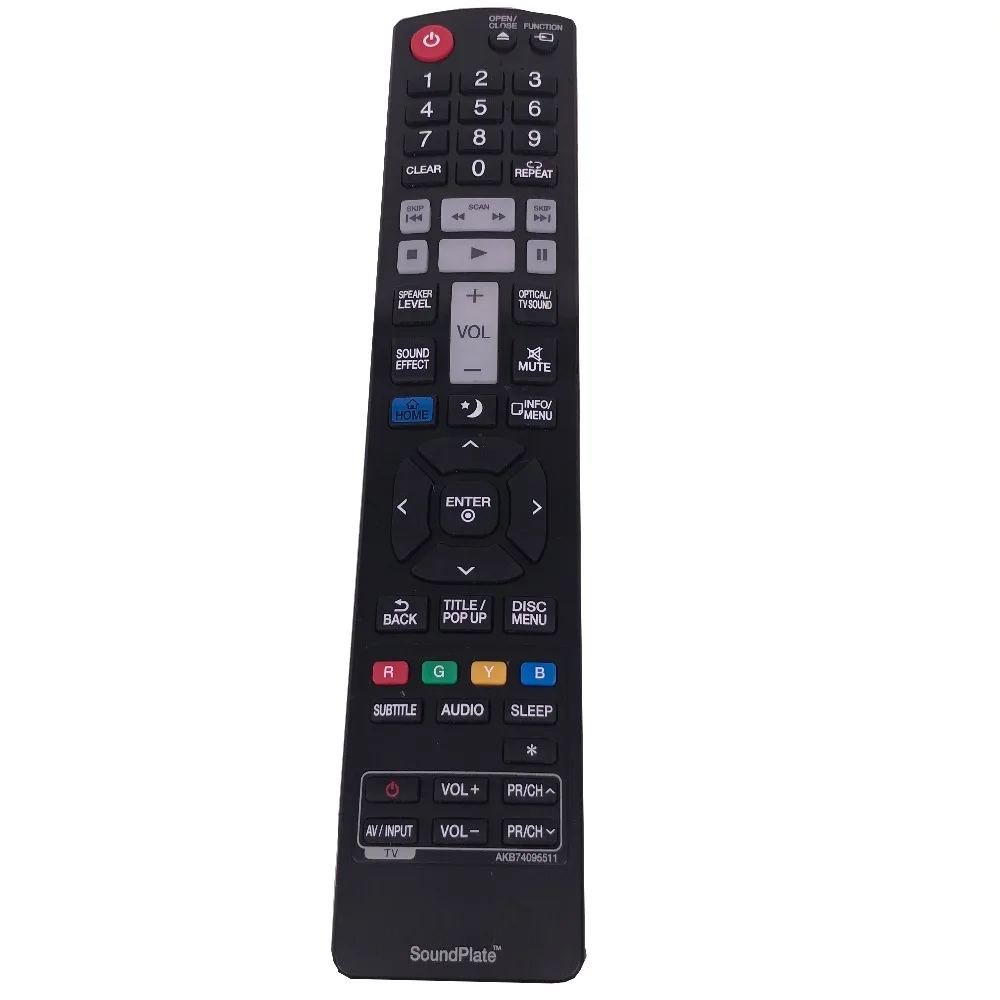 Новый оригинальный пульт дистанционного управления для звуковой панели LG AKB74095511