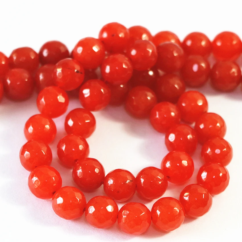 3 вида цветов натуральный камень окрашенный розовый красный зеленый халцедон