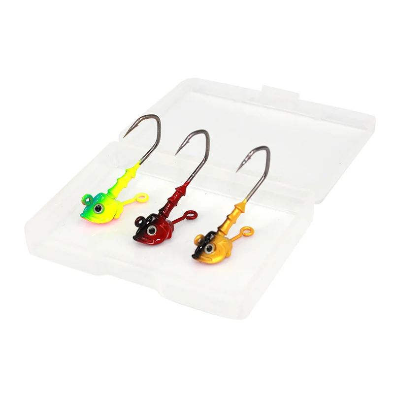 3 шт./компл. рыболовные крючки 5 г см Свинцовые Приманки Мягкая приманка свинцовый