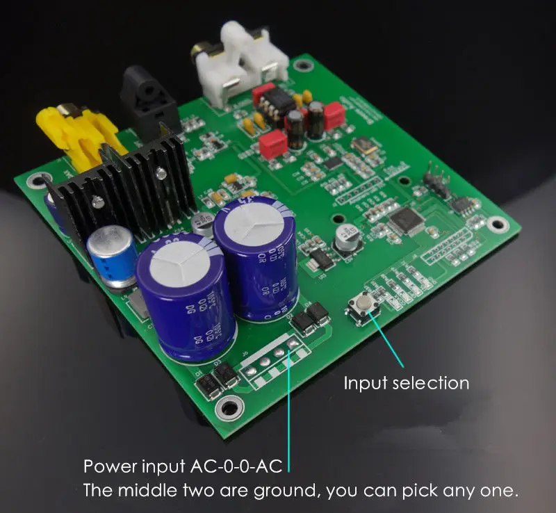 ES9038Q2M I2S DSD256 ЦАП Hi-Fi оптический коаксиальный аудио декодер собранный доска 384 K