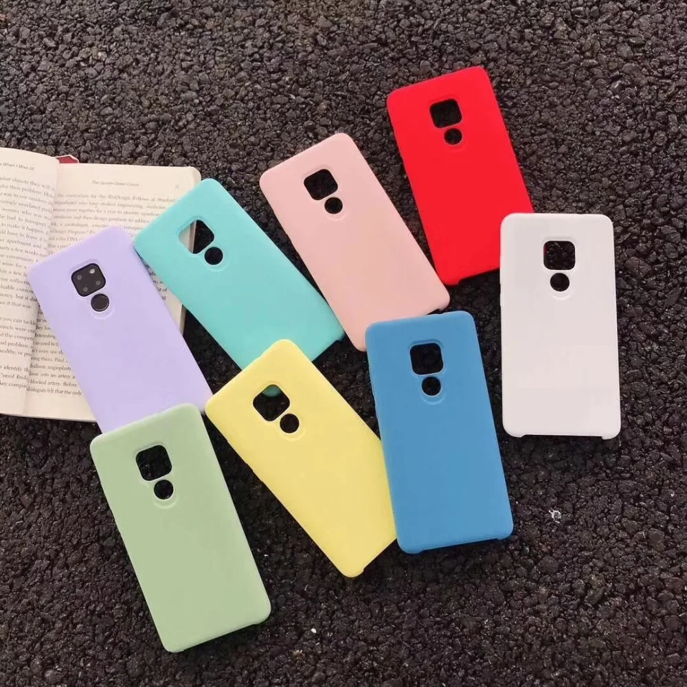 Оригинальный официальный Стильный силиконовый чехол для huawei mate 20 Lite 20/20 pro/20X 10