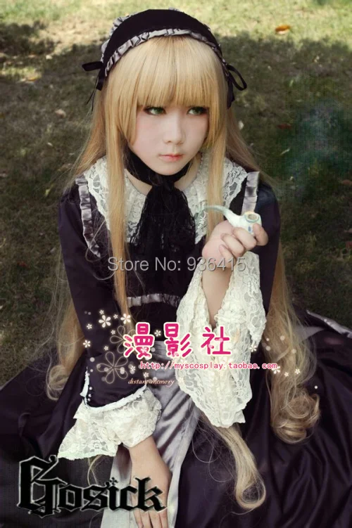 Бесплатная доставка белое черное по индивидуальному заказу платье для косплея