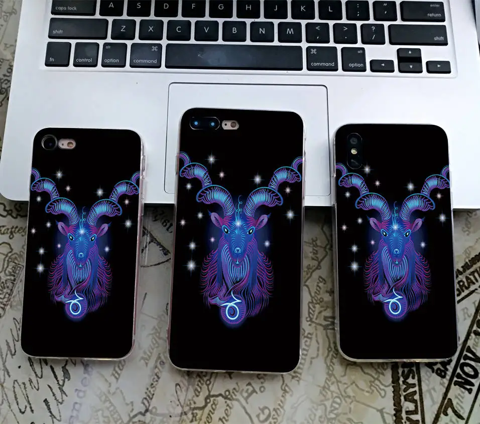 Чехол Dreamlike со знаками Зодиака для iPhone X, 5 S, 5S, XR, XS, Max, SE, 6, 6 S, 7, 8 Plus, мягкий силиконовый чехол для телефона, Fundas