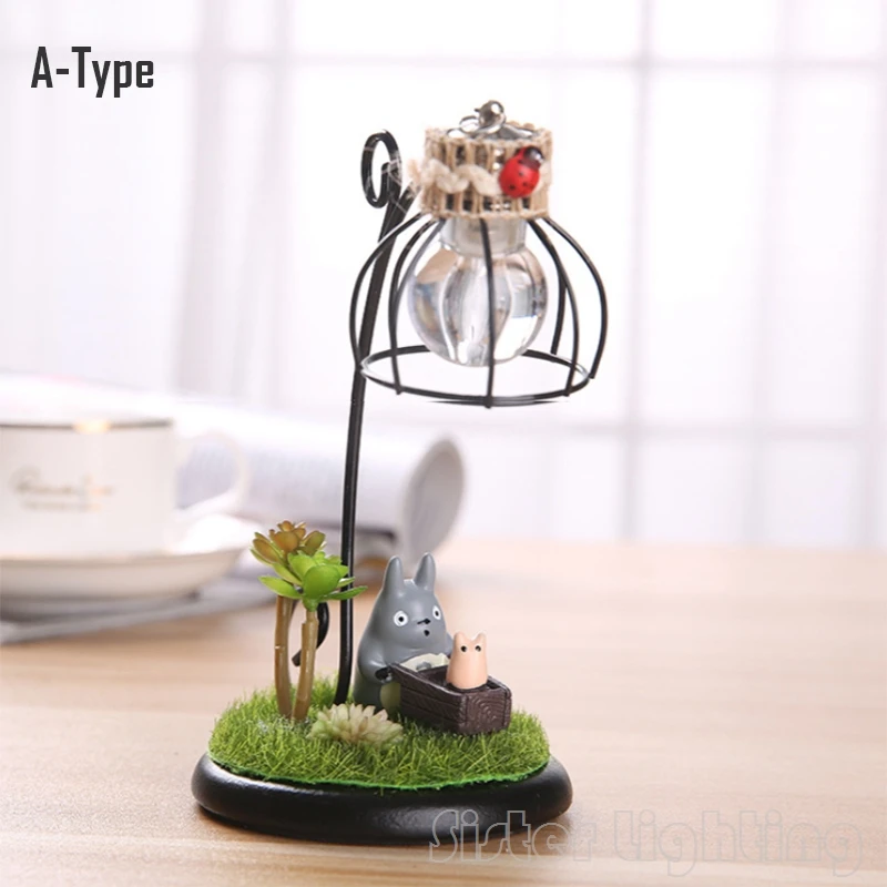 Мой сосед Тоторо лампа led ночник Кнопка питание от аккумулятора для детей подарок