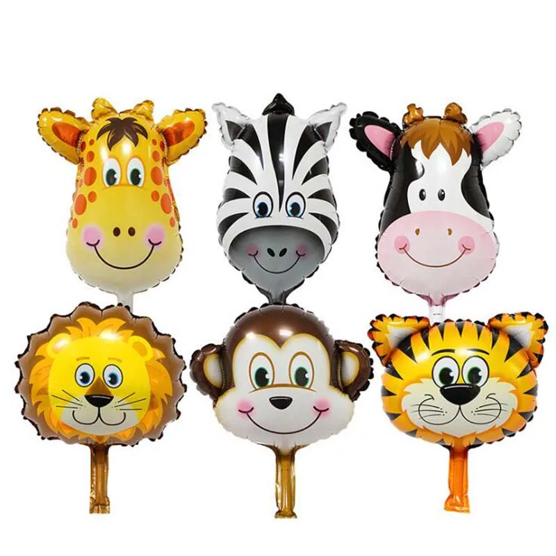Cyuan Jungle Birthday Theme Party Balloons Monkey Lion Tiger Foil Balloon Birthday Latex Balon Balony Zoo Safari Party Globos
Cyuan Jungle Birthday Theme Party Balloons Monkey Lion Tiger Foil Balloon Birthday Latex Balon Balony Zoo Safari Party Globos