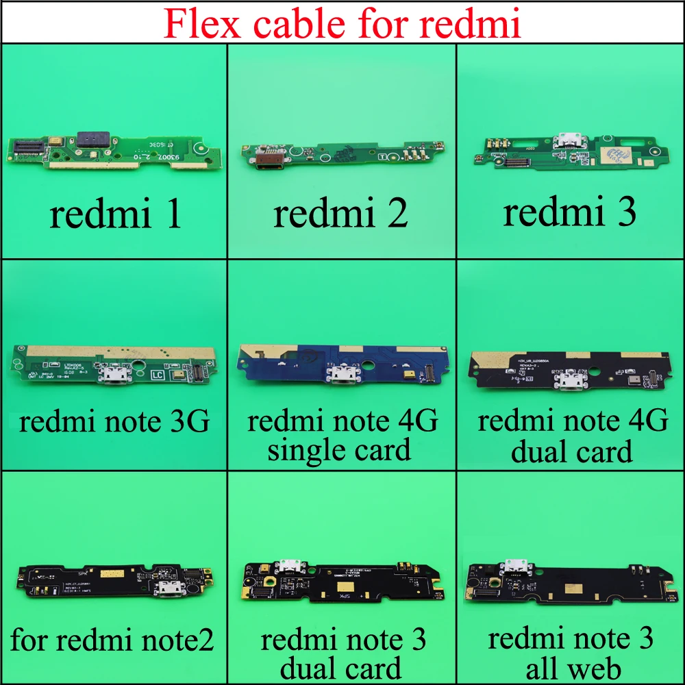 YuXi Micro USB зарядный порт гибкий кабель ленточный модуль для xiaomi redmi Note note2 Note3/redmi 1 1s 2