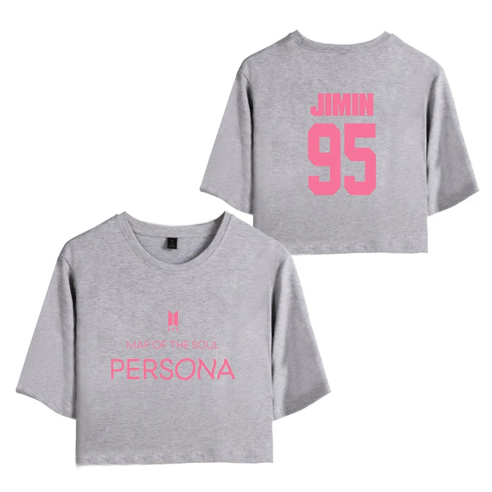 Карта Soul Persona BangTanBoys женский сексуальный короткий летний топ вееры для девушек