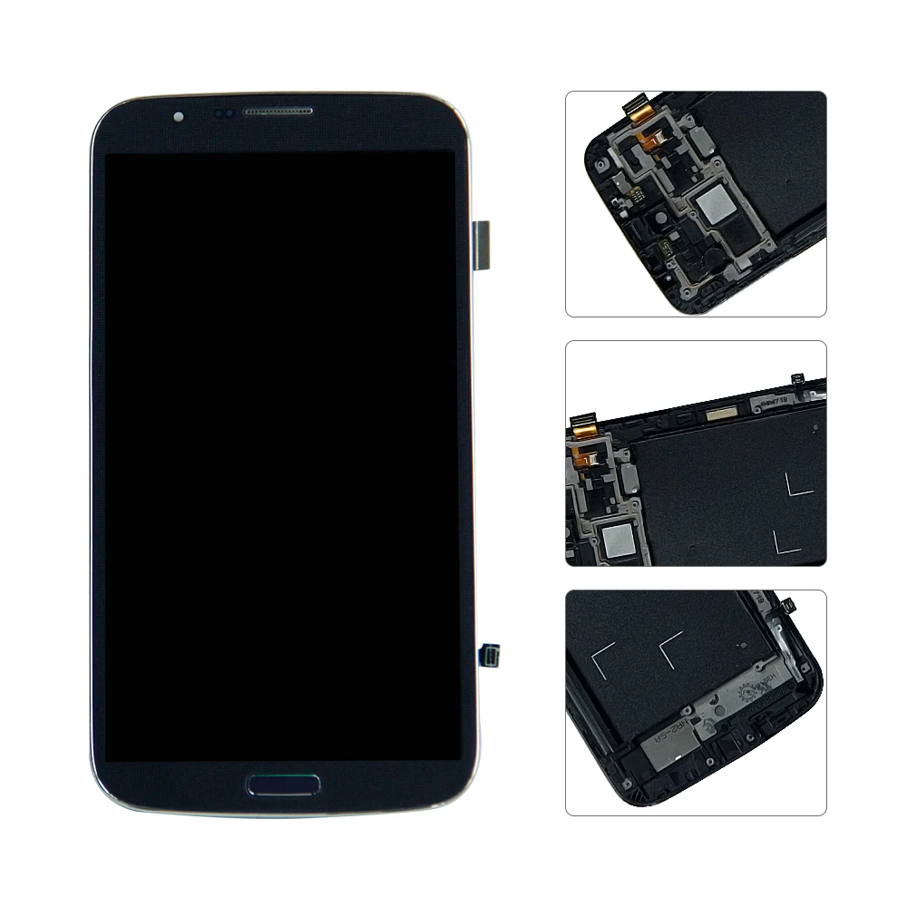 6 3 ''i9200 i9205 ЖК дисплей для Samsung Galaxy Mega i9200 дигитайзер сенсорный экран в сборе