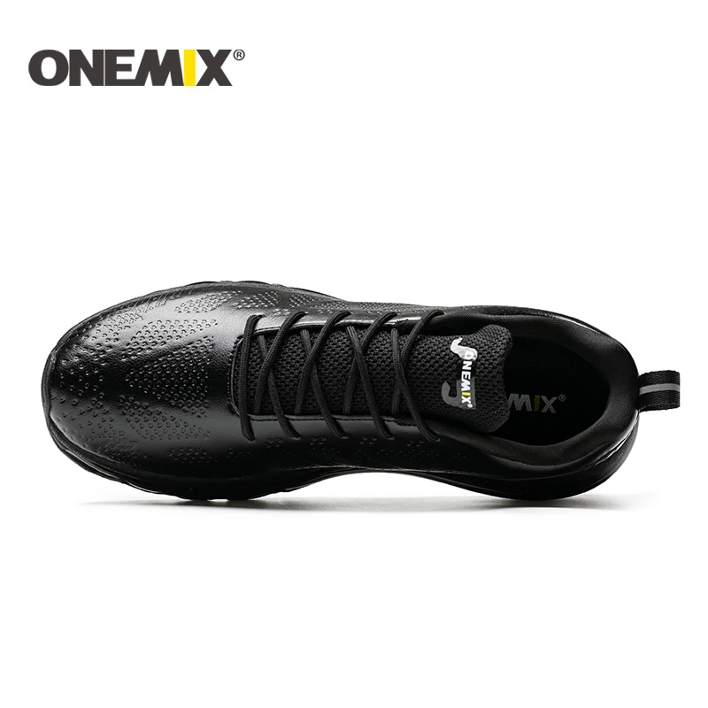 Мужские кожаные кроссовки ONEMIX мужские с воздушной подушкой женские для прогулок