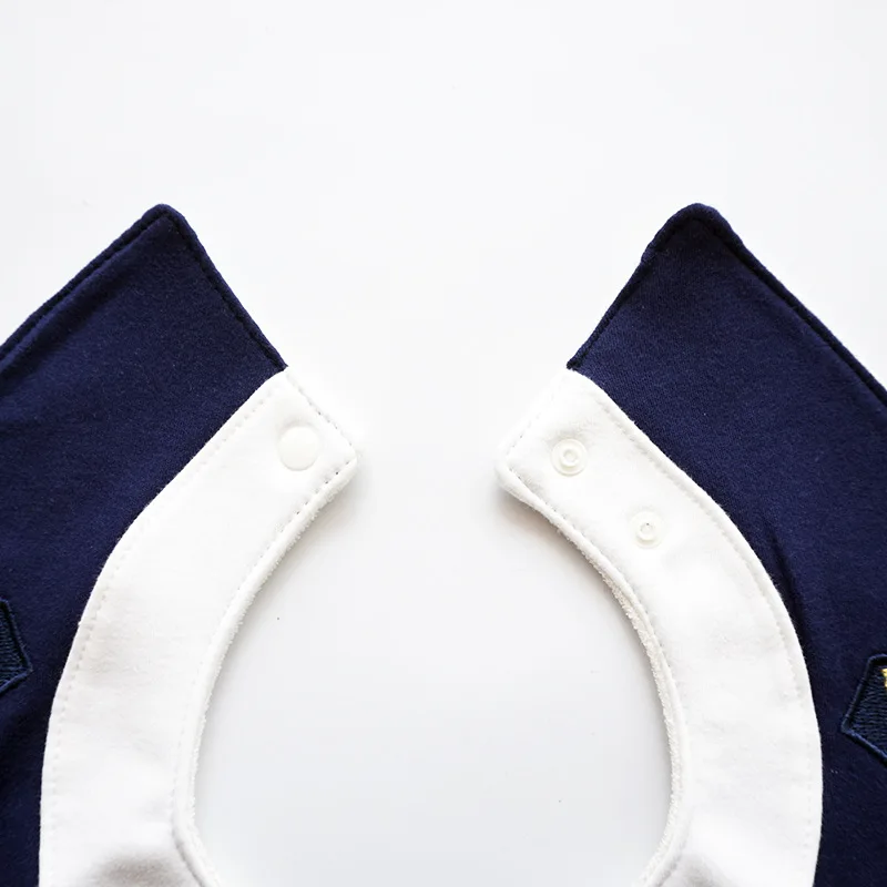 Nordic 360 round rotating cotton bib waterproof embroidery aircraft anime saliva towel baby Accessories | Детская одежда и обувь