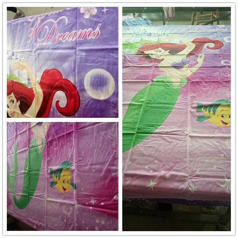 Принцесса Русалочка Ариэль постельные принадлежности Одноместный Размер