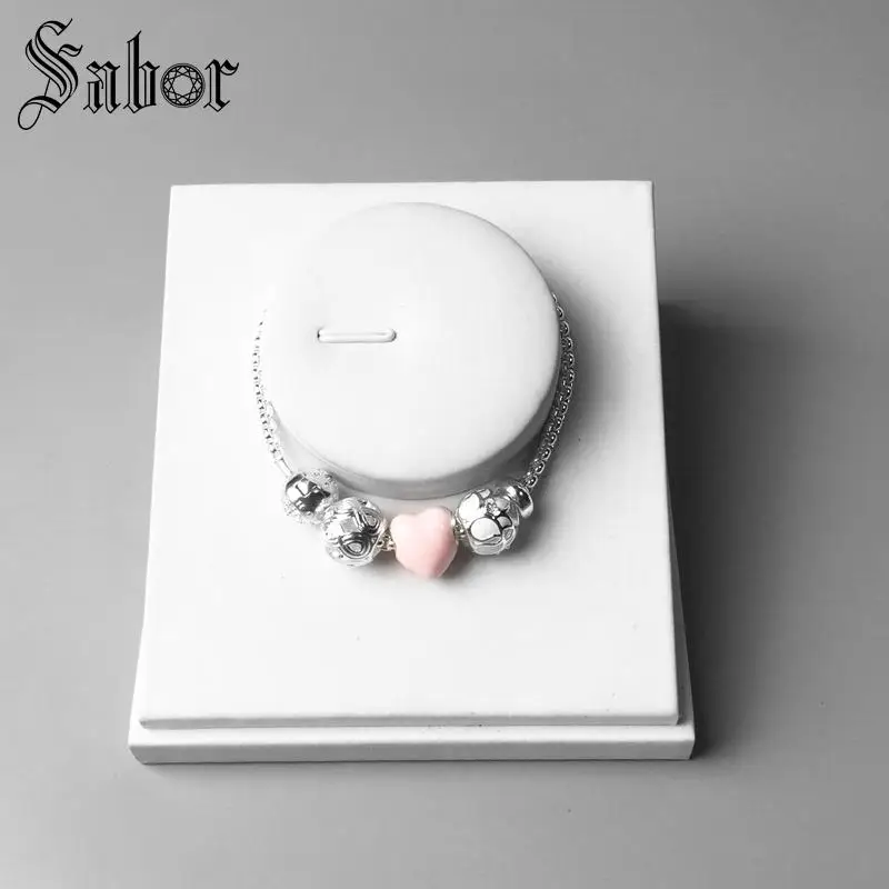 Ювелирные изделия браслет звено цепь сердце Лотос Карма с серебряной цепочкой 2020