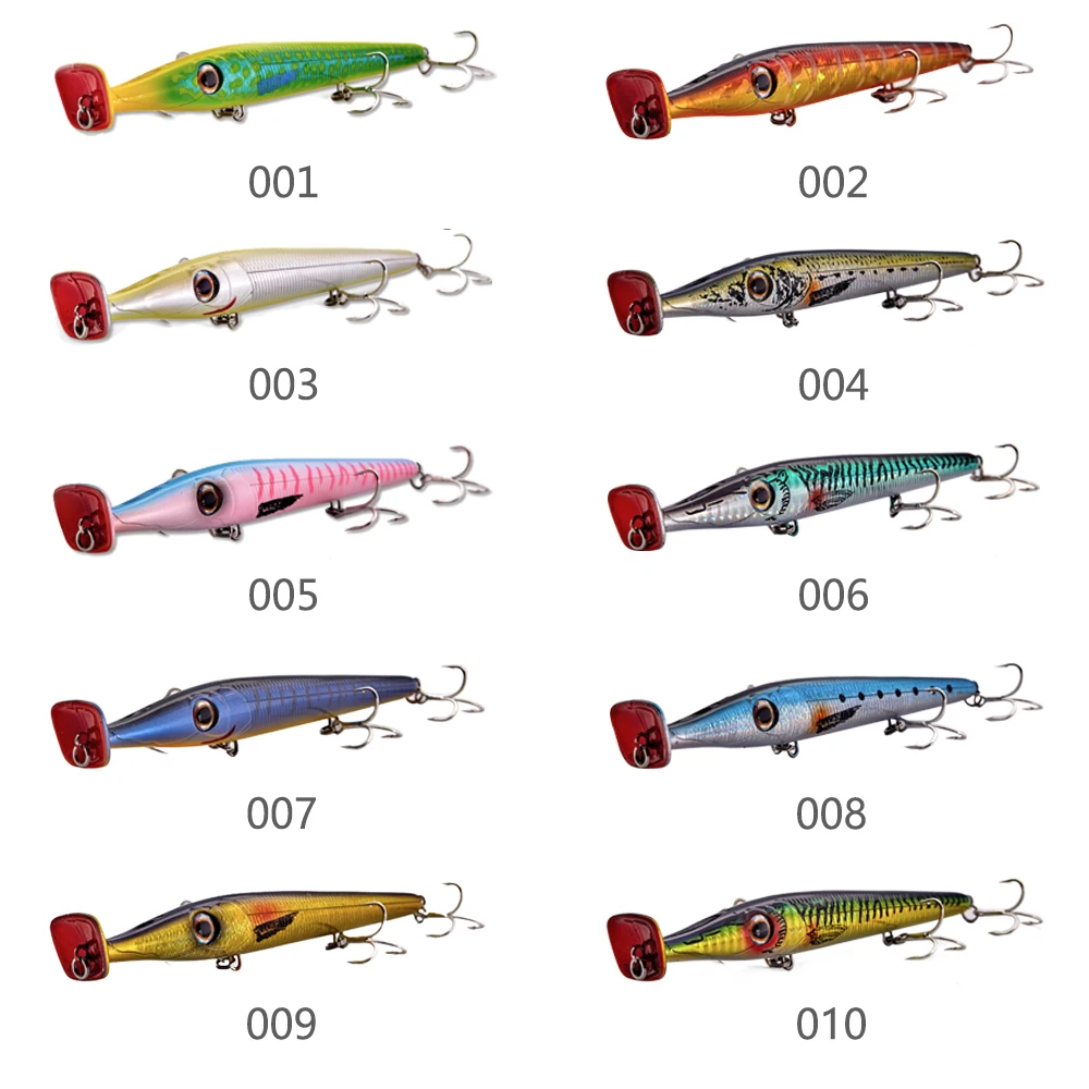 Охотничий домик игольчатая Аргана 150 Поппер плавающие рыболовные приманки