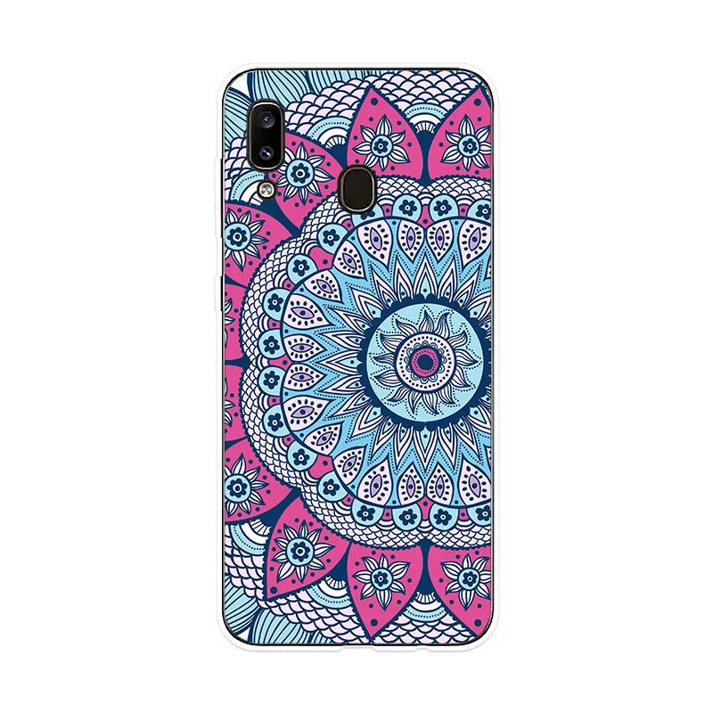 Силиконовый чехол Мандала для Sumsung Galaxy A10 A20 A20E A30 A40 A50 A60 A70 A80 телефона M10 M20 M30 |