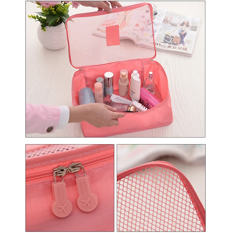 

6pcs/set Portable Travel Clothes Storage Organizer Waterproof Large Capacity Luggage Laundray Organizer Set