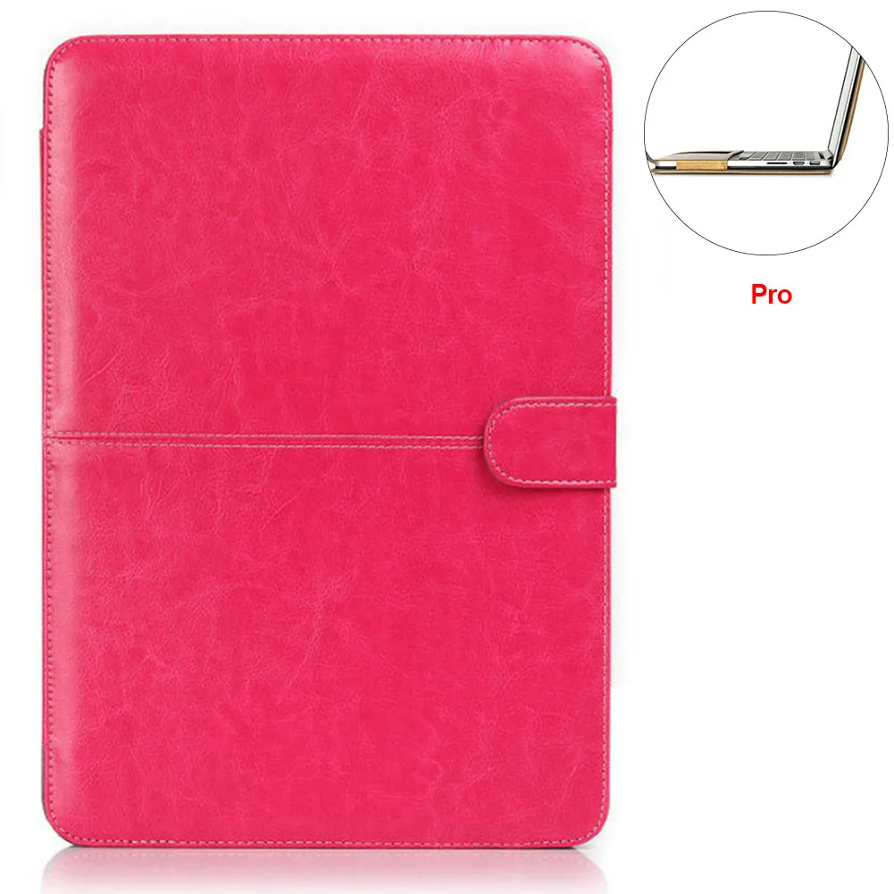 Fashion Sleeve Cover Computer Bag PU Leather Protective Shell Anti Scratch Laptop Case Protector For MacBook 13 Inch | Компьютеры и