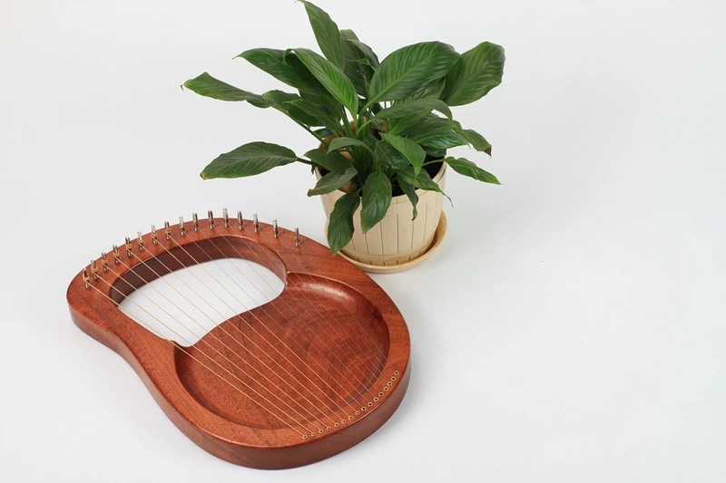16 струн деревянные Lyre harp металлические струны массив красного дерева струнный инструмент мальчик девочка праздничные подарки