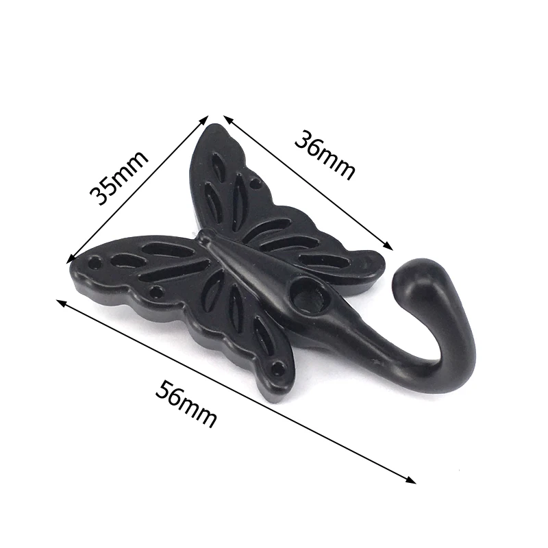 

6PCS Home Accessories European Zinc Alloy Robe Hooks,decorative wall hooks for clothes,Wall Mounted Towel Coat Robe Hook Hanger