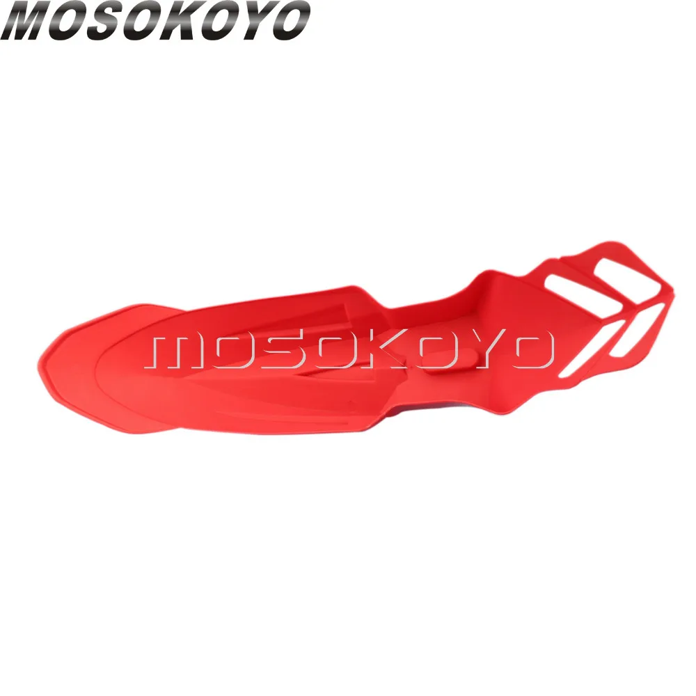 Переднее крыло Supermoto красные прочные защитные крылья Motrad для Honda CRF CR 125 150 450R 450X