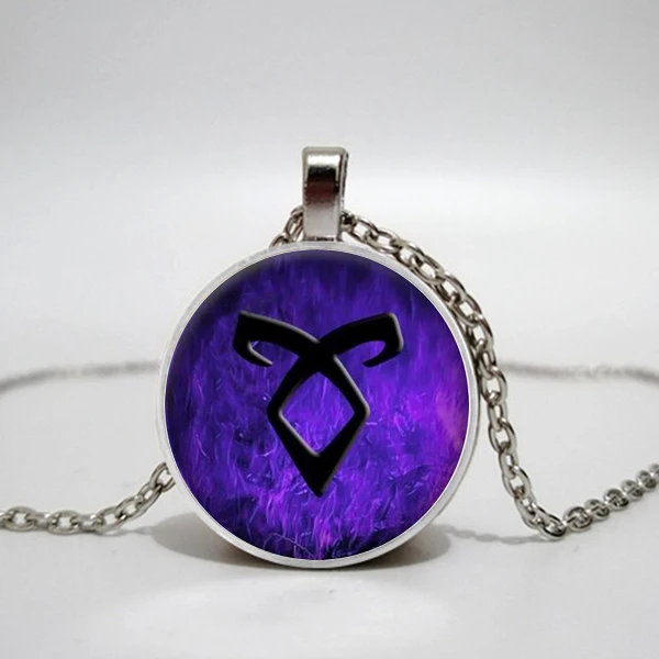 2019 новое ожерелье из стекла Город костей ожерелья с ангельскими имитациями