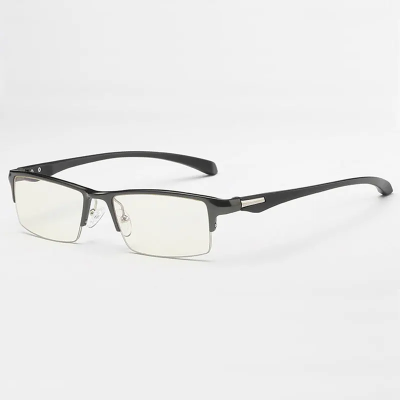 268 оптическая оправа для очков мужчин очки по рецепту Полуободковые мужские из